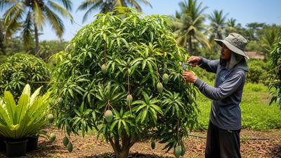 7 Cara Memangkas Pohon Mangga agar Pendek tetapi Buahnya Semakin Banyak
