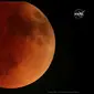 Gerhana Bulan Total atau Super Blood Moon berlangsung hari ini, 16 Mei 2022. Bisa disaksikan di Indonesia? (YouTube/NASA).