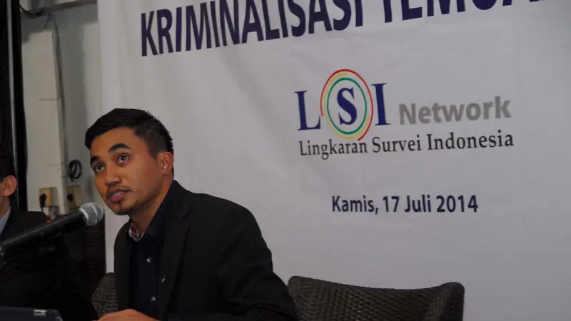 Peneliti LSI Sebut Fadli Zon Intelektual yang Ceroboh