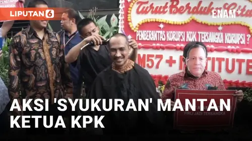 VIDEO: Firli Tersangka, Mantan Ketua KPK 'Syukuran'