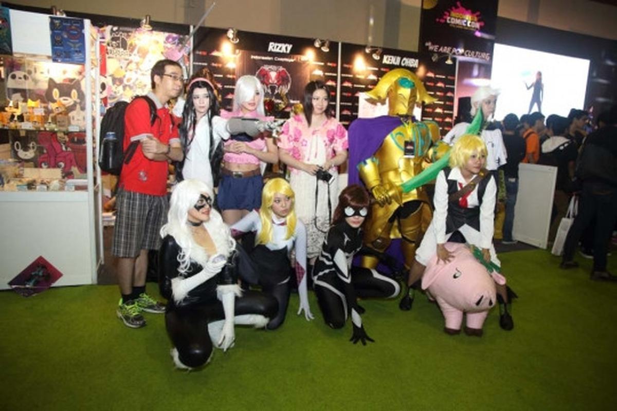 Jalan-jalan melihat Indonesia Comic Con