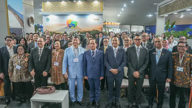 Kementerian Lingkungan Hidup/Badan Pengendalian Lingkungan Hidup (KLH/BPLH) meresmikan Paviliun di Conference of the parties ke-30 (COP30) UNFCC di Belem, Brasil.