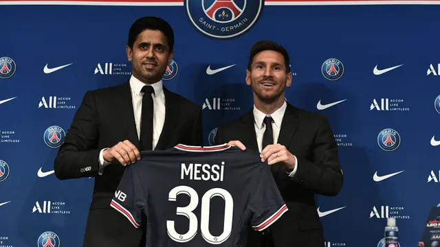 Foto: Daftar Nomor Punggung yang Pernah Digunakan oleh Lionel Messi