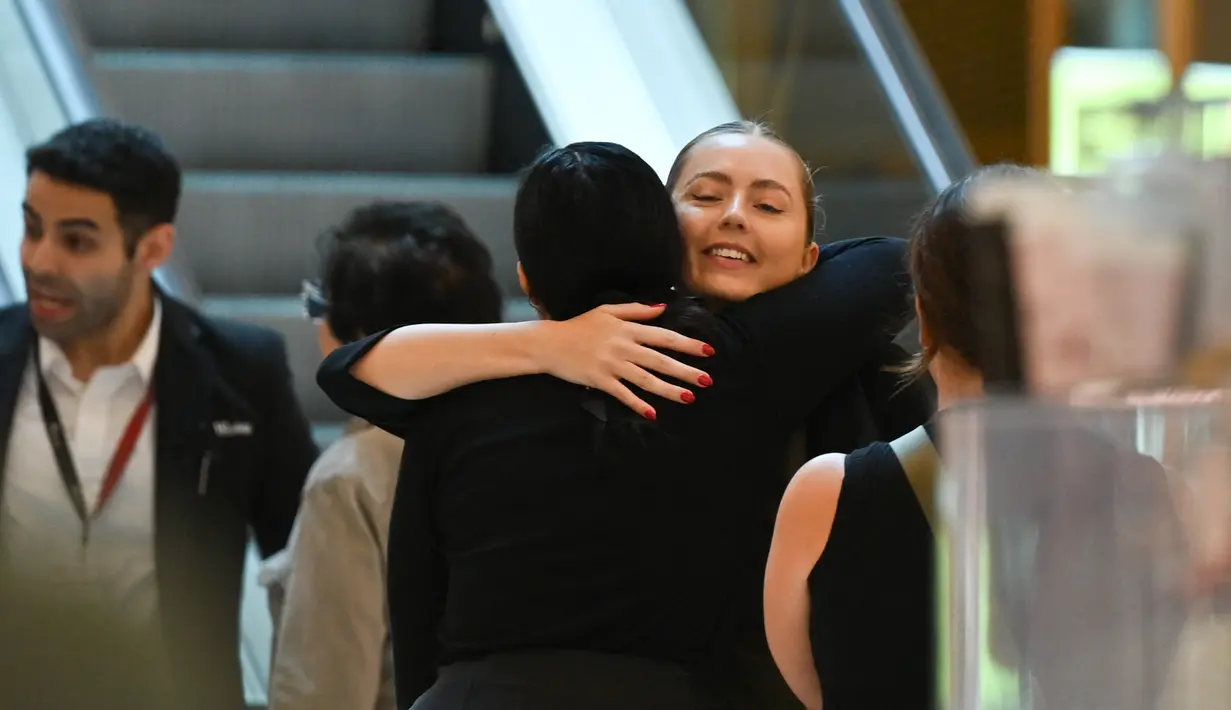 Pria tersebut menusuk sembilan orang. Enam orang dipastikan tewas, termasuk salah satunya seorang anak kecil. (Ayush Kumar / AFP)