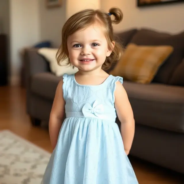 Model Baju Pesta Anak Brokat