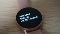 Unit Galaxy Watch Active2 (Liputan6.com/ Agustin Setyo W)