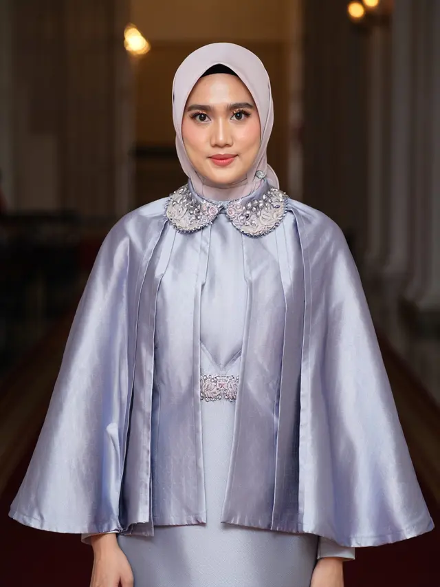 Gamis Brokat Inner Outer