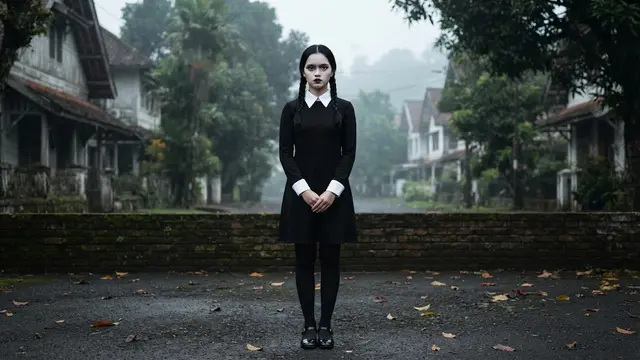 Wednesday Addams yang Ikonik