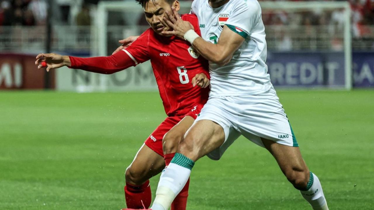 Timnas Indonesia U-23 tampil habis-habisan saat menghadapi Irak U-23 dalam perebutan juara ketiga Piala Asia U-23 2023 di Stadion&nbsp;Abdullah bin Khalifa, Doha, Qatar, Kamis (2/5/2024). Namun, tim asuhan Shin Tae-yong itu gagal merebut kemenangan dari I