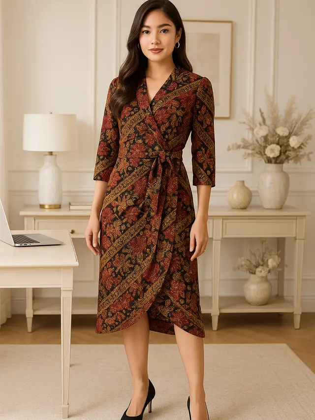 Model Batik Stylish untuk Acara Resmi