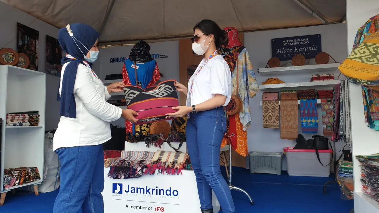 UMKM mitra binaan Jamkrindo turut ambil bagian dalam WSBK Mandalika