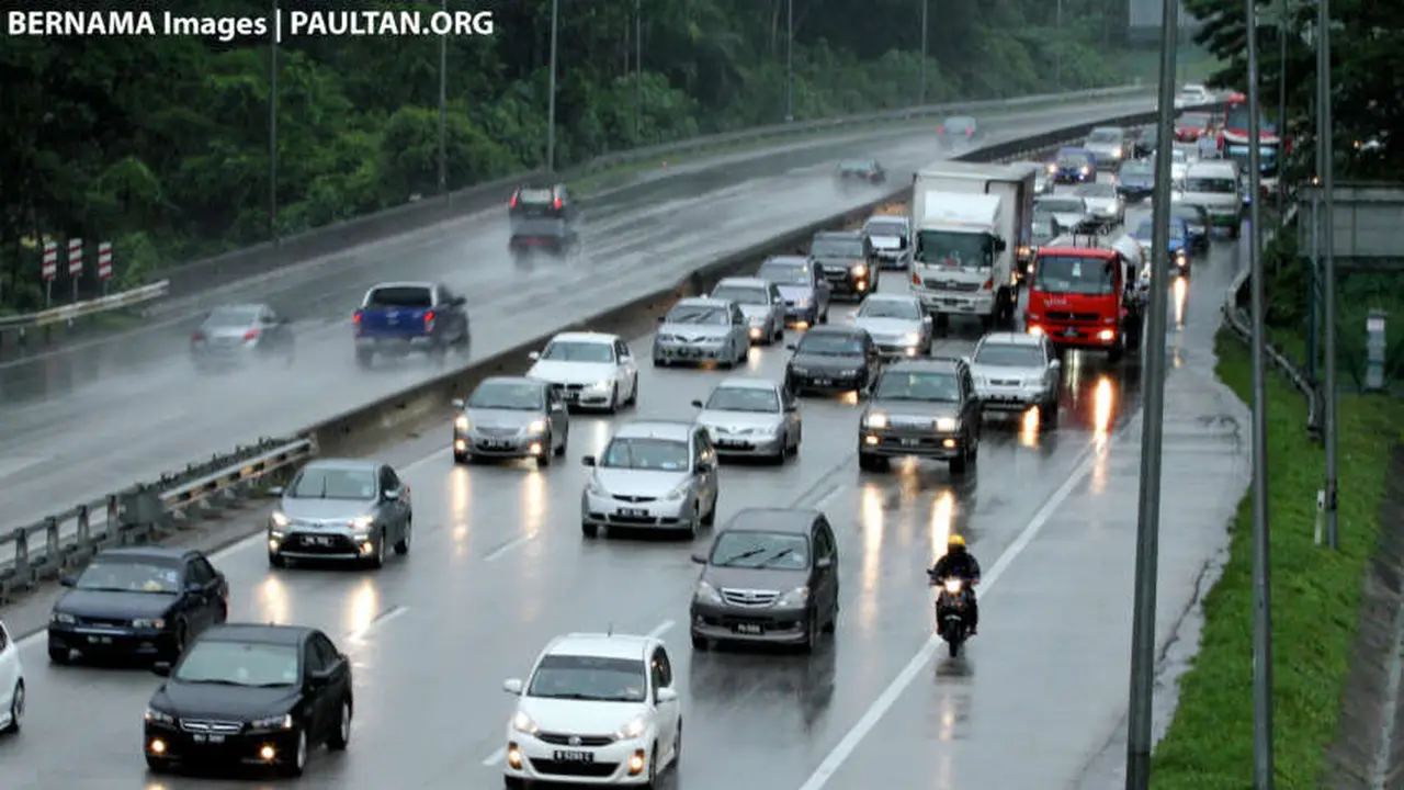 Kondisi di jalan Tol