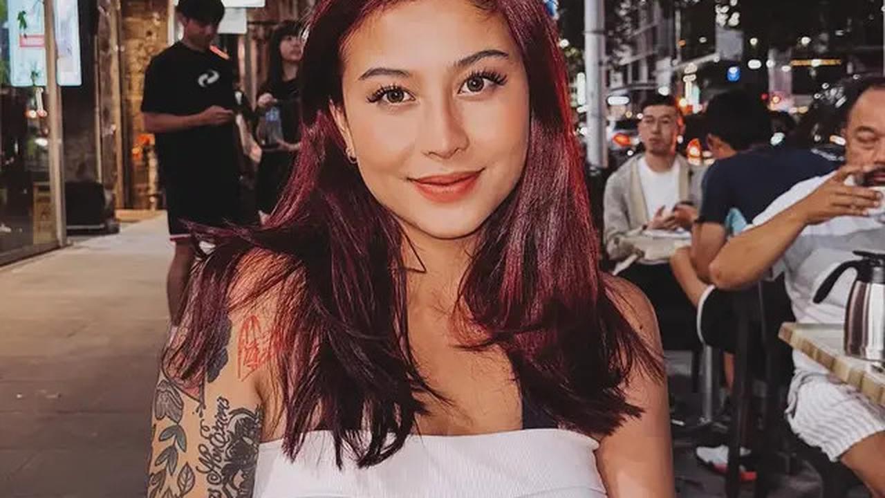 4 Potret Keanu, Awkarin, Lula Lahfah dan Risya Brabo Kompak dengan Rambut  Merah