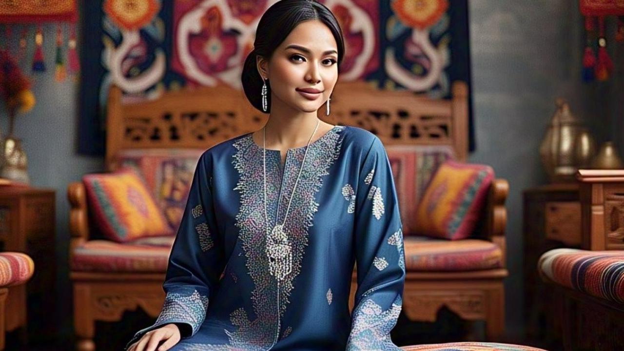 5 Pilihan Gamis Melayu Modern 2025, Rekomendasi Tampilan Anggun Menawan