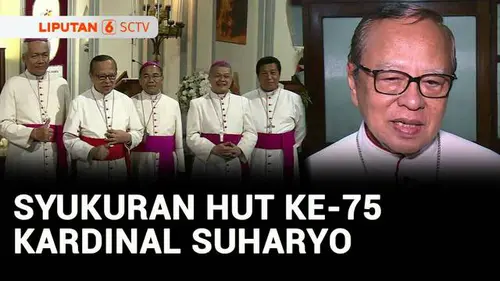  HUT ke-75 Kardinal Suharyo, PT Pos Indonesia Beri Hadiah Seri Perangko