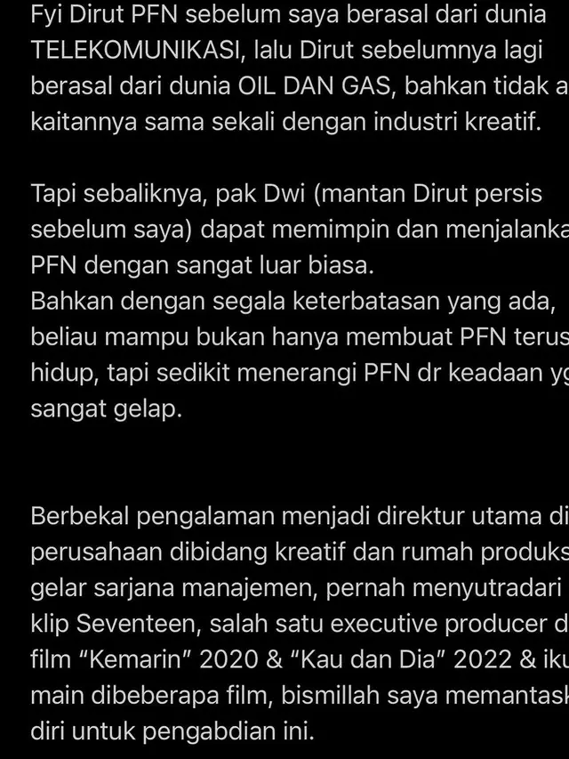 Unggahan Ifan Seventeen. (Foto: Dok. Instagram @ifanseventeen)
