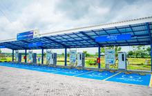 Jelang Arus Mudik, Rest Area Tol Solo-Ngawi Tambah Fasilitas Pengisian Kendaraan Listrik Umum