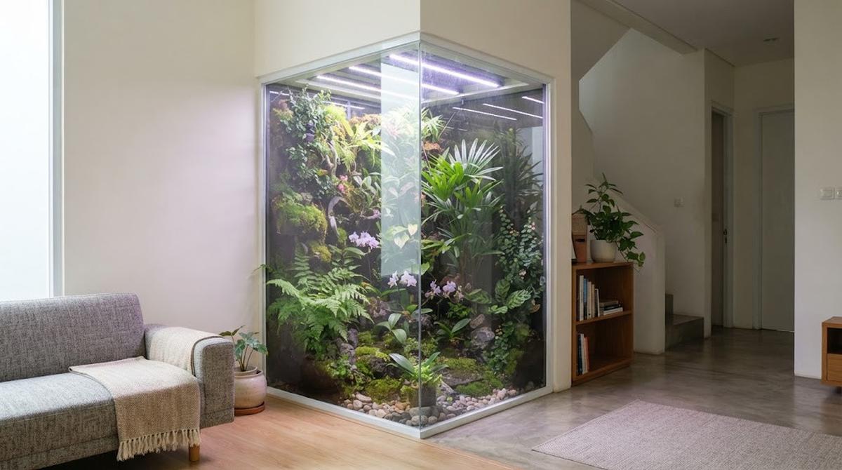 Desain Rumah Sempit Tapi Tetap Punya Taman