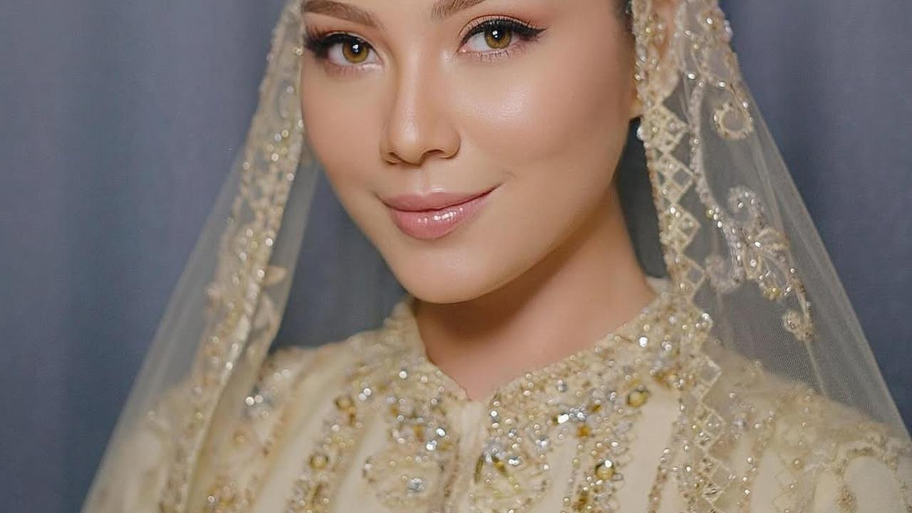 Potret Busana Haviza Dewi Anjani di Acara Pengajian Jelang Nikah, Nuansa Pastel Bikin Makin Cantik