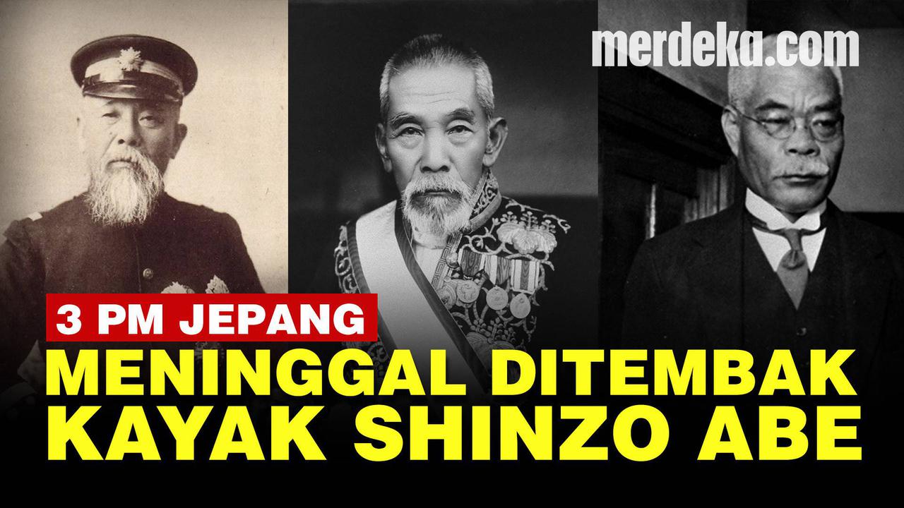 VIDEO: Nasib Tragis Tiga PM Jepang Seperti Shinzo Abe, Meninggal Ditembak