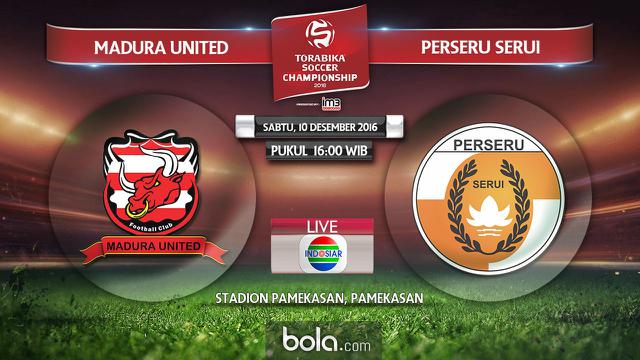 Madura United Vs Perseru