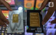 Harga Emas Antam Anjlok Parah Hari Ini, Turun Rp95.000 Jadi Rp2.501.000 per Gram