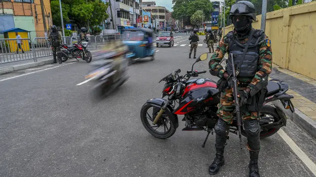 Sri Lanka Kerahkan Militer untuk Patroli Hadapi Lockdown COVID-19