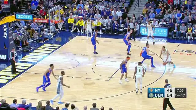 VIDEO : GAME RECAP NBA 2017-2018, Nuggets 130 vs Knicks 118