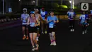 Jakarta International Marathon (JAKIM) 2024 terdiri atas tiga kategori, diantaranya 10K, Half Marathon, dan Marathon. (merdeka.com/Arie Basuki)