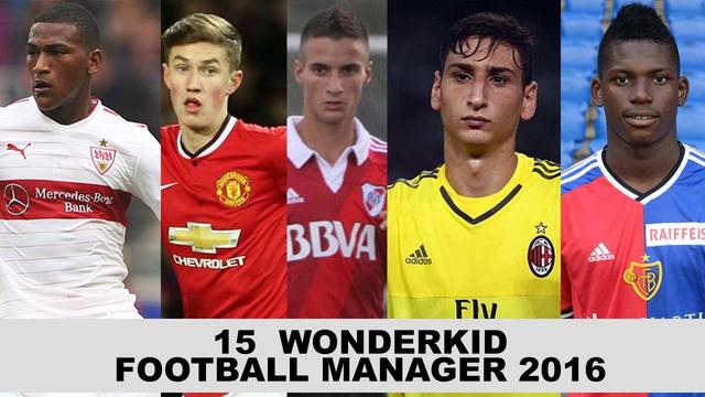 Video profil dan harga jual 15 wonderkid yang ada di football manager 2016 wajib untuk kamu beli.