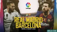 La Liga: Real Madrid vs Barcelona. (Bola.com/Dody Iryawan)