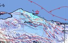 Gempa Magnitudo  5,1 Mengguncang Sarmi Papua