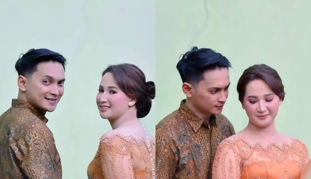 Momen lamaran pemain film Syahadat Cinta itu berlangsung singkat. Namun ekspresi wajah mereka jadi bukti kebahagiaan yang sesungguhnya.  (Liputan6.com/IG/@reinermanopo).