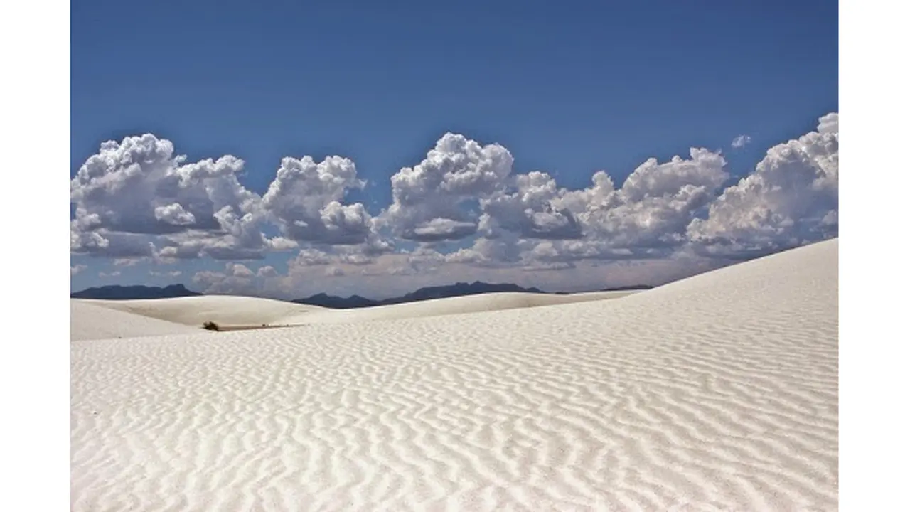 Pesona Gurun Pasir Putih di New Mexico