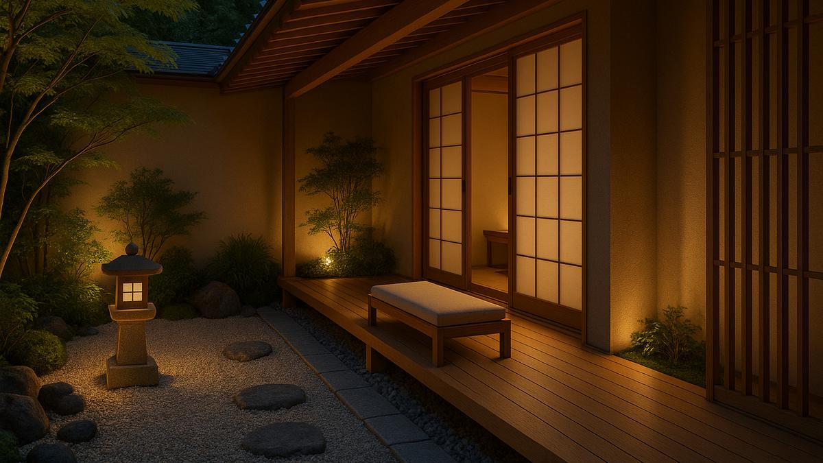 8 Teras Samping Gaya Zen Jepang Minimalis 2025, Beri Kesan yang Menenangkan dan Harmonis