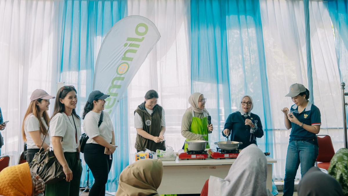 Tingkatkan Skill Memasak, Lemonilo Gandeng KemenPPPA Gelar Pelatihan Masak