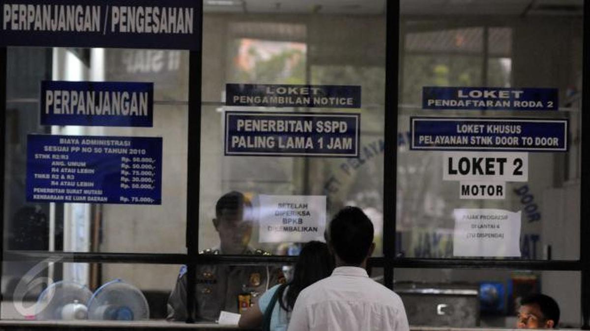 Mulai 18 Agustus, Denda Pajak Kendaraan di Banten Dihapus