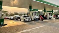 Salah satu SPBU BP-AKR (Istimewa)