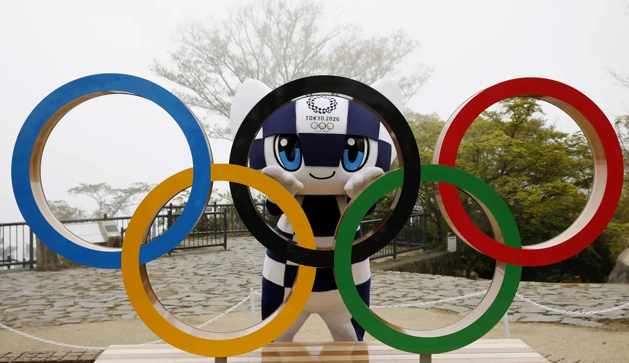 Ajang Olimpiade Tokyo tinggal menghitung hari. Setelah ditunda selama setahun akibat pandemi Covid-19, pesta olahraga terbesar di dunia itu akan diselenggarakan pada 23 Juli 2021. (Foto:AFP/Kim Kung-Hoon,Pool)