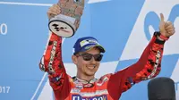 Pebalap Ducati, Jorge Lorenzo, yakin bisa mendapatkan hasil terbaik di MotoGP Jepang yang akan berlangsung di Sirkuit Motegi. (dok. Ducati)