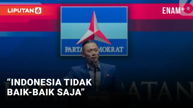VIDEO: Sindiran AHY Terhadap Pemerintah Era Jokowi di Rapimnas Demokrat