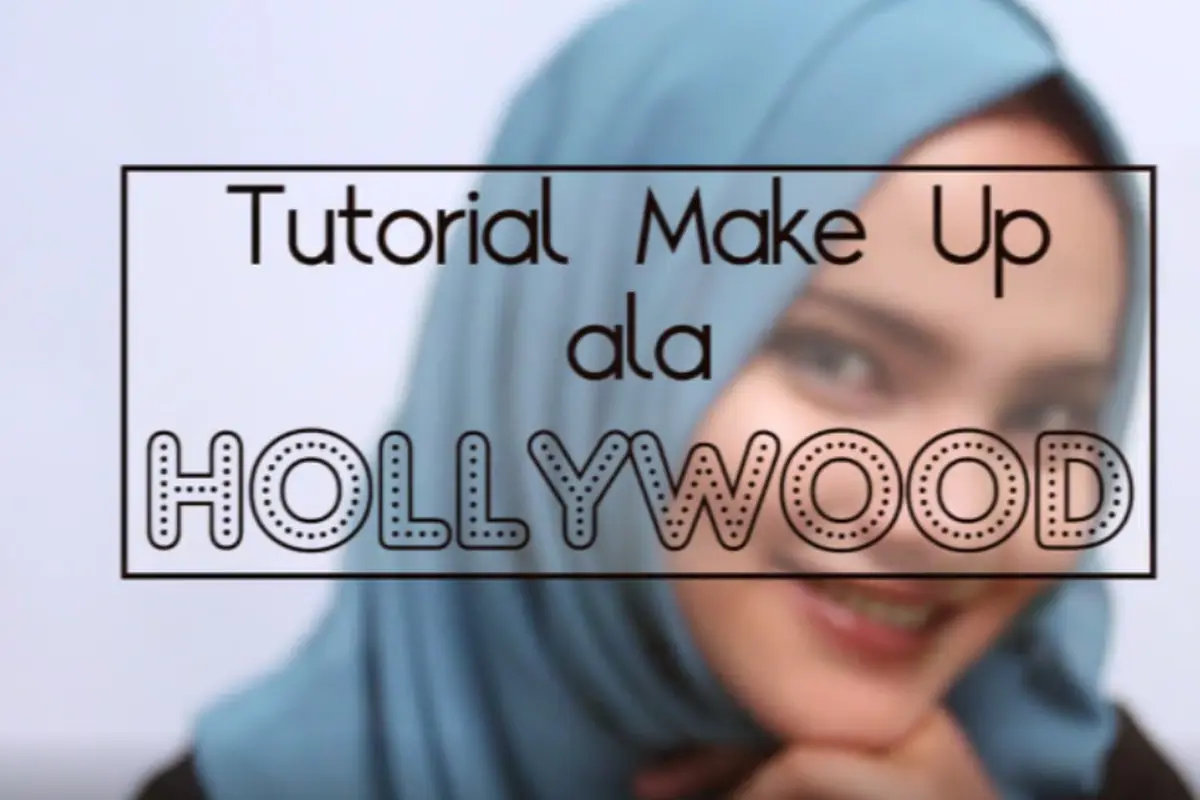 Ingin Bergaya Beda? Ini Tutorial Makeup Bergaya Hollywood
