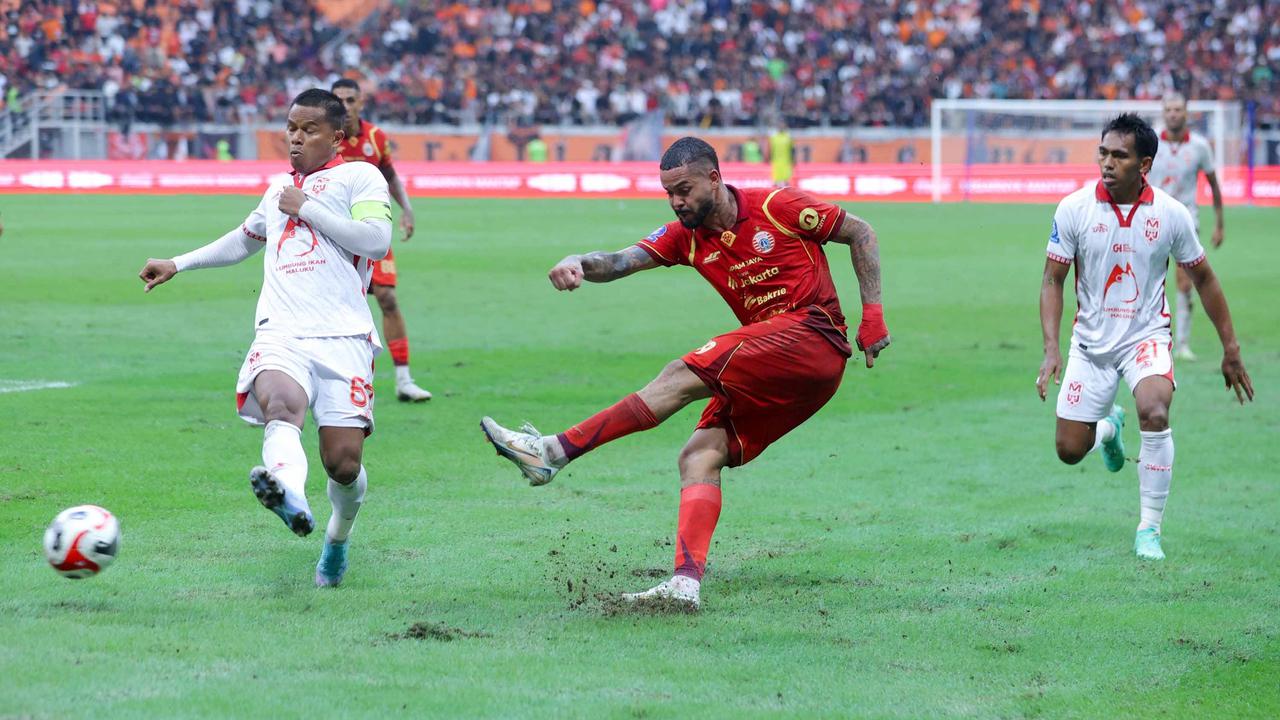 FOTO:  Persija Ditahan Malut United 1-1, Macan Kemayoran Rebut Puncak Klasemen