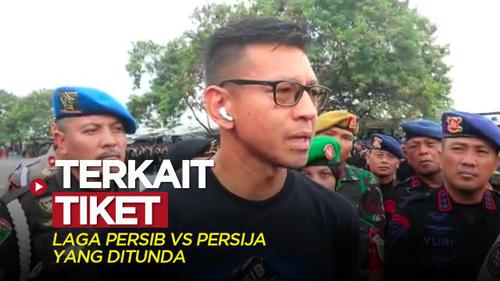 VIDEO: Penjelasan Persib Bandung Terkait Tiket Laga Kontra Persija Jakarta yang Ditunda