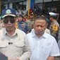 Menteri Perhubungan, Budi Karya Sumadi mengingatkan kepada pemudik akan pentingnya keselamatan transportasi. Para pemudik diharapkan tidak sembarangan menggunakan bus, khususnya yang tidak layak jalan. (Dicky Agung).