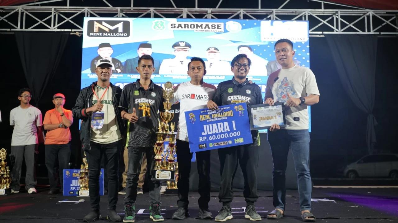 Sidrap Timur Jadi 'The Best Gardu' di Bupati Cup II 2026, Ini Daftar Lengkap Pemenang Turnamen Domino
