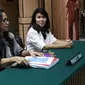 Kuasa Hukum Basuki Tjahaja Purnama (Ahok), Fifi Lety Indra menghadiri lanjutan sidang gugatan cerai di PN Jakarta Utara, Rabu (7/3). Sidang cerai yang dilayangkan Ahok terhadap Veronica Tan ini beragenda pemeriksaan saksi. (Liputan6.com/Arya Manggala)