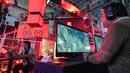 Di Tokyo Game Show 2023, mereka akan mendemonstrasikan game-game baru, mencoba barang edisi terbatas, dan menikmati pertunjukan menarik lainnya. (Richard A.Brooks/AFP)