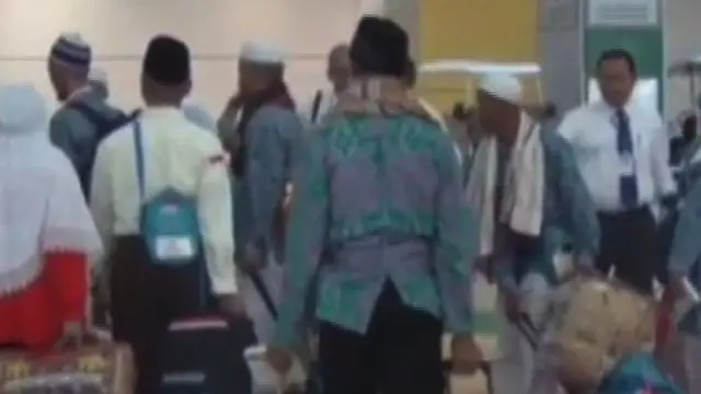 Penjemputan Jamaah Haji di Karawang Ricuh