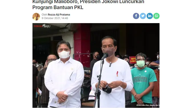 <p>Cek Fakta Liputan6.com menelusuri klaim video Jokowi berikan bantuan Rp 1,2 juta memberikan tanda Like pada akun TikTok</p>